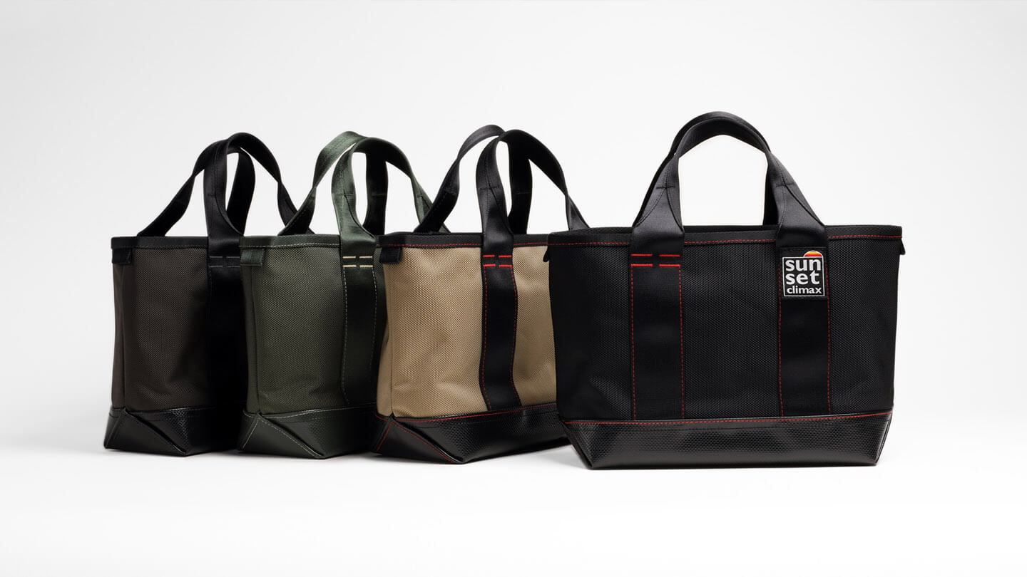 sunset climax トートバッグ 黒 Mini Tote Bag - sunsetclimax
