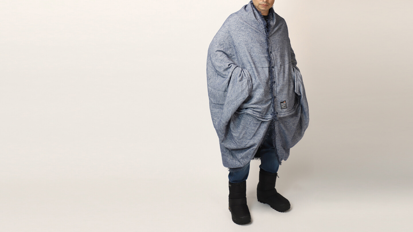 サンセットクライマックスCamp throw blanket Camp throw blanket-en - sunsetclimax