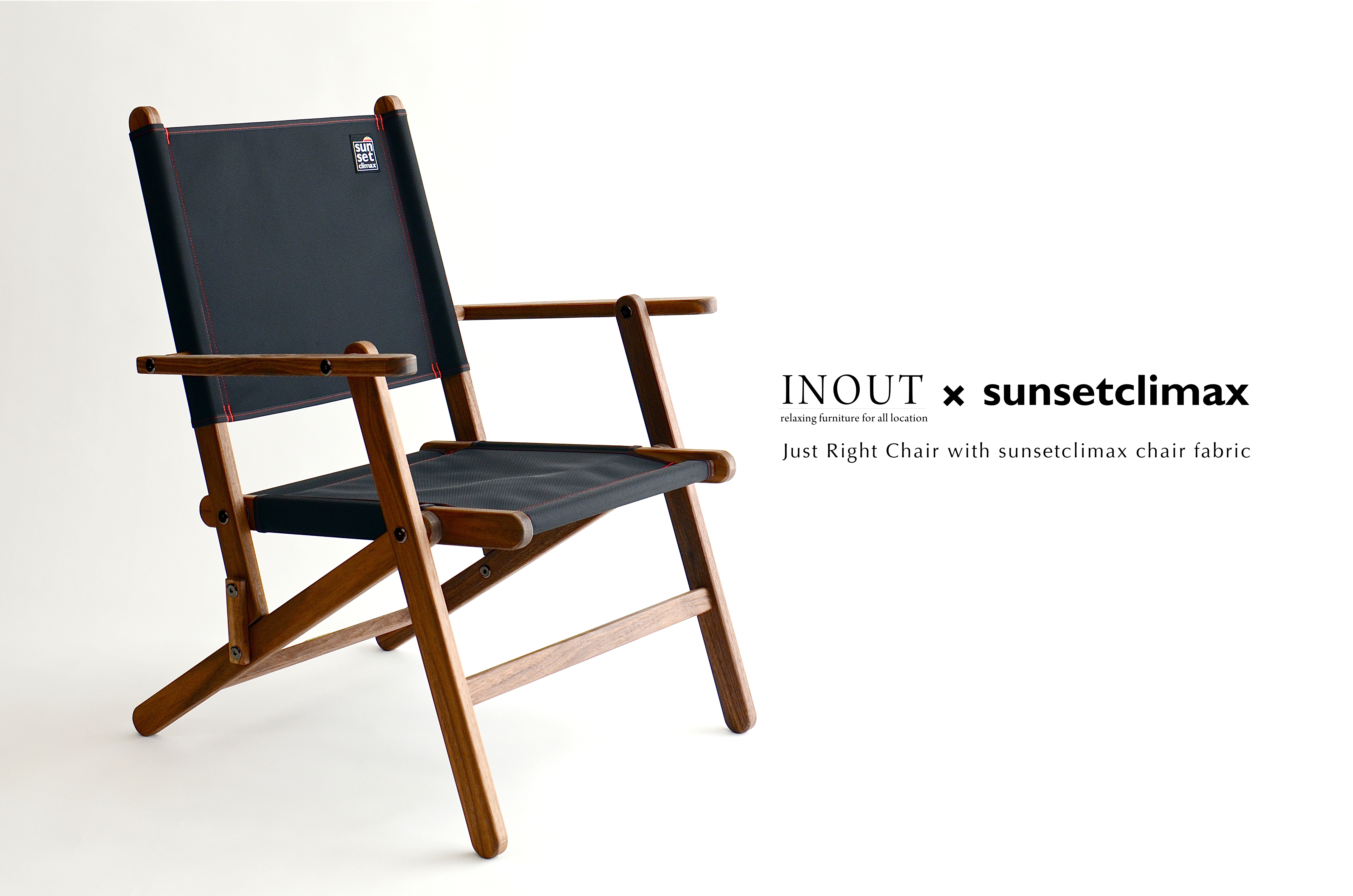 INOUT×sunsetclimax collaboration Just Right Chair | sunsetclimax